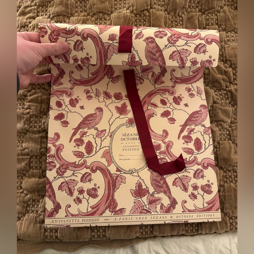 Sézane Antoinette Poisson Decorative Paper Bag